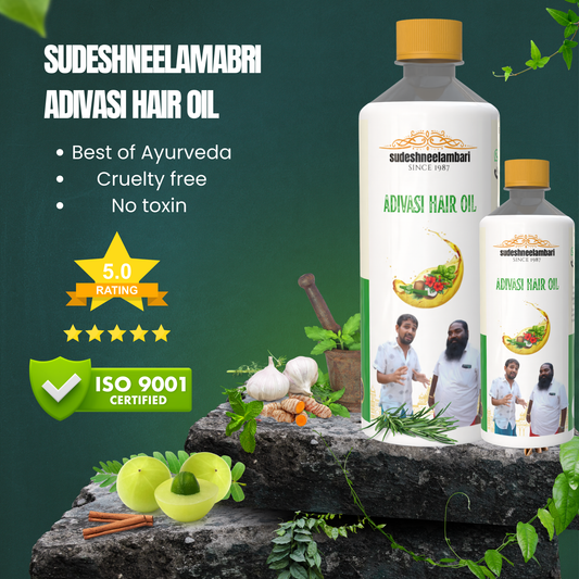 🪔 Sudesh Neelambari Herbal Hair Oil –  100% Original Adivasi Hair Growth Solution 250